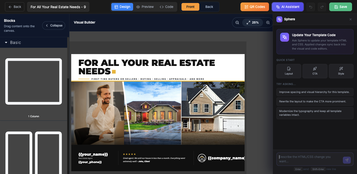 Spur AI copywriting editor